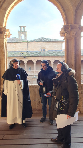 César Lumbreras analiza el acuerdo de Mercosur en el programa AGROPOPULAR realizado en el Convento de San Esteban en Salamanca