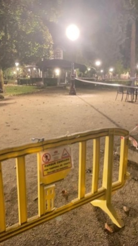 Parques cerrados en Lugo