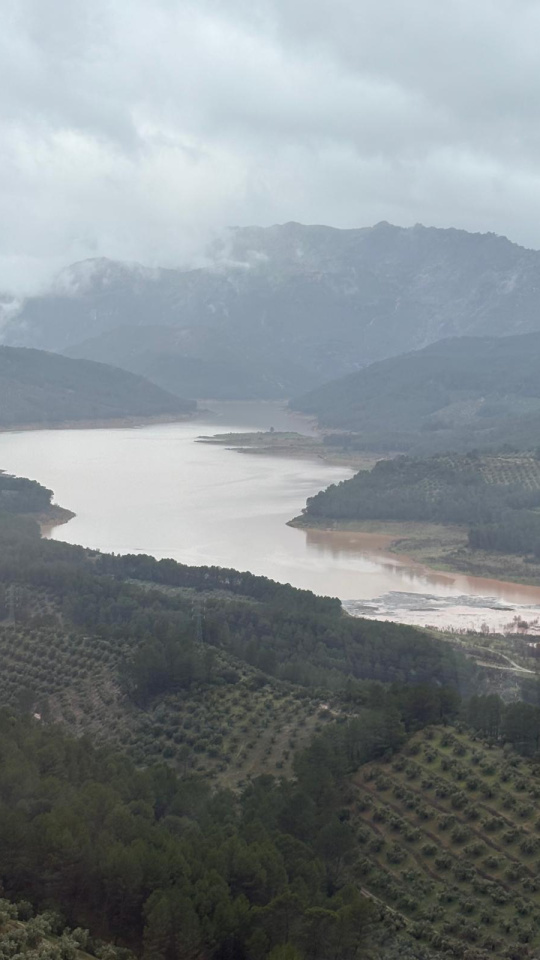 El Tranco, desde Hornos