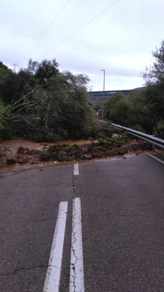 Desprendimiento en la BA-138