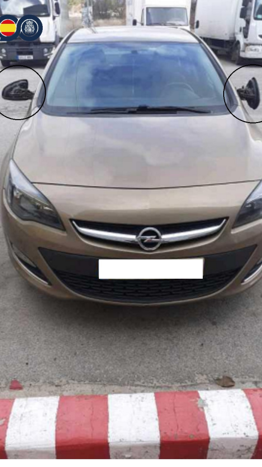 Policía Nacional detiene a cinco menores por daños intencionados en varios vehículos