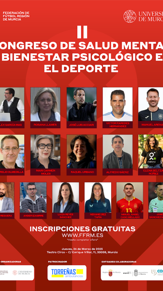 El deporte pone el foco en la salud mental en el II Congreso de la FFRM