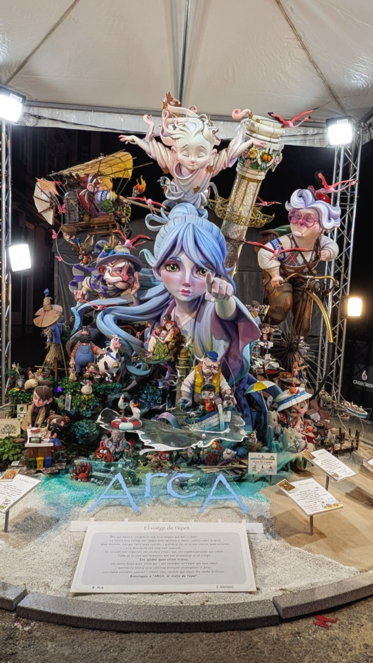 Espartero-Gran Via Ramón y Cajal, mejor Falla Infantil Sección Especial