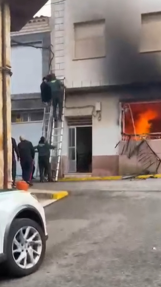 Incendio en Tarazona de la Mancha