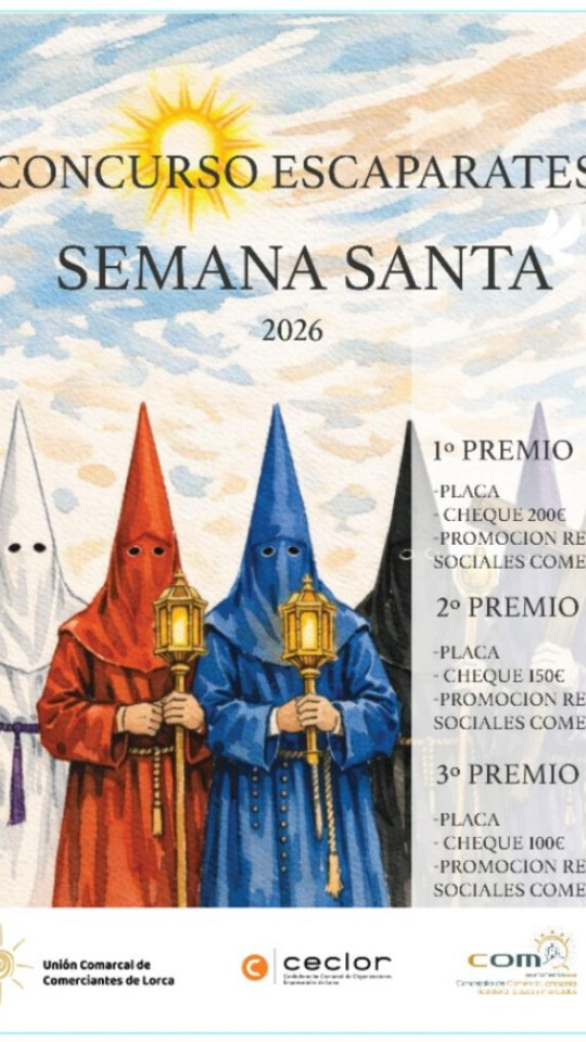 Cartel de la iniciativa de Comercio en Lorca