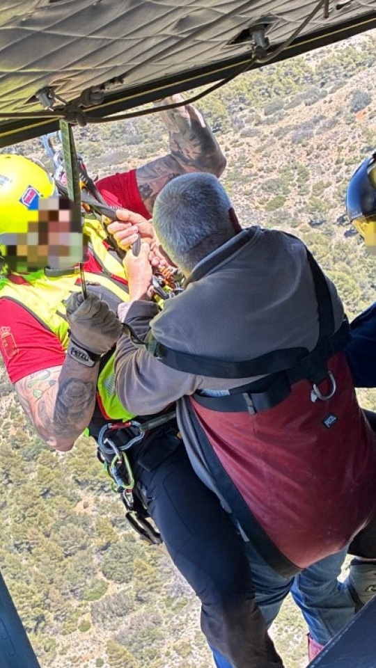 Rescate de los bomberos