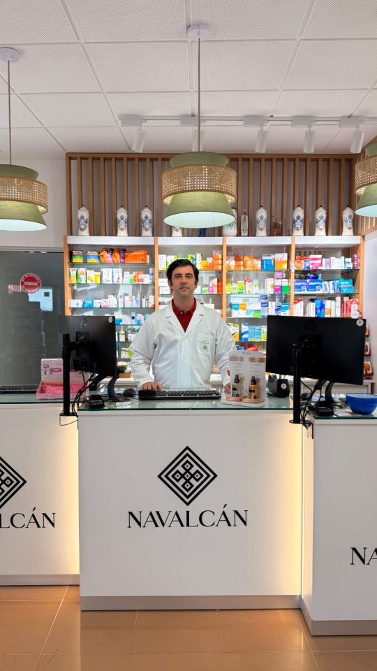 Álvaro, el joven farmaceútico de Navalcán
