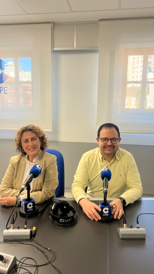 Eva Serna y Alfonso Mayordomo