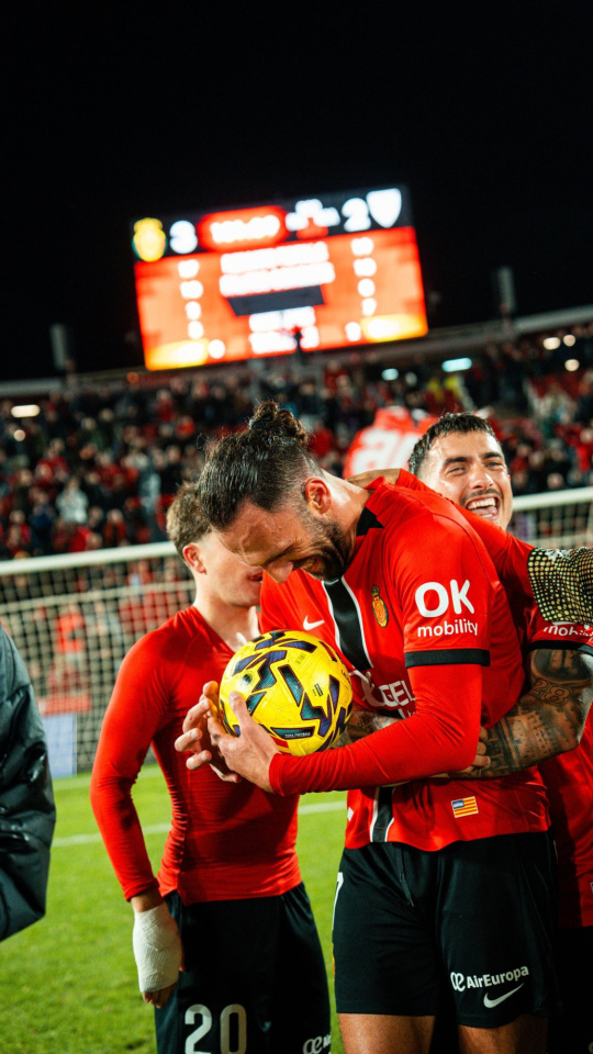 Vedat Muriqi tras su triplete