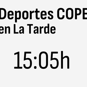 Tarjetas DEPORTES COPE en La Tarde