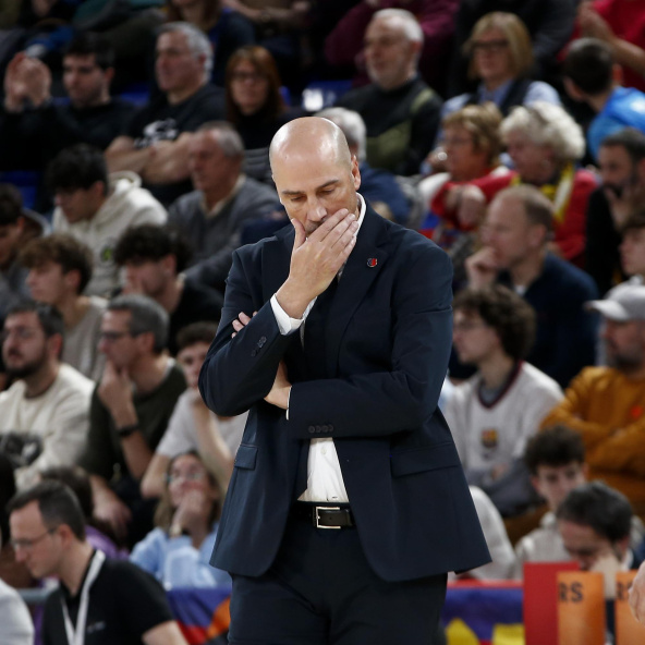 Joan Peñarroya, entrenador del Barcelona.
