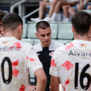 Dani Martínez, entrenador de ElPozo Murcia.