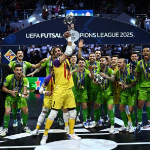 El equipo mallorquín conquistó su tercera Champions consecutiva