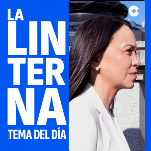 Corina Machado con Trump