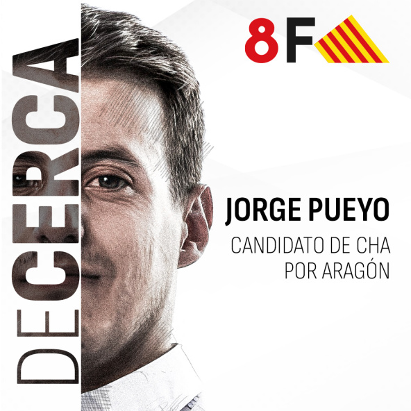 Videopodcast De Cerca con Jorge Pueyo candidato de CHA - largo