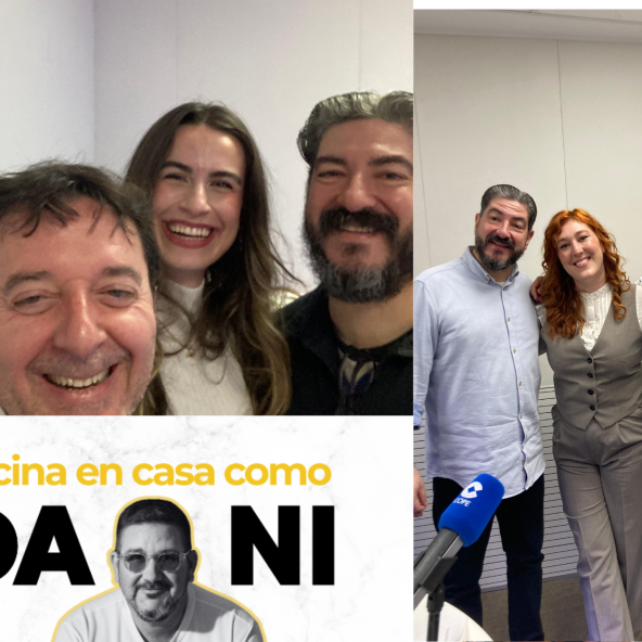Dani García, Blanca Mayandía y Ana Esparcia protagonizan el nuevo capítulo de Oído Cocina: estrellas Michelin, air fryer y cocina viral