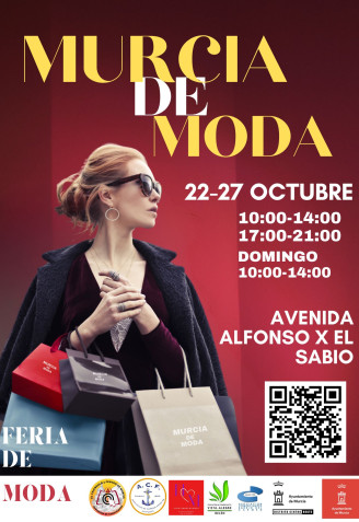 Cartel de 'Murcia está de moda'