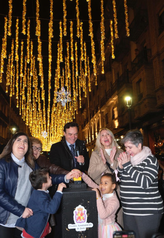 Acto de encendido en la capital