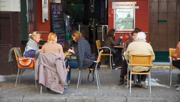 Terraza de un bar de Sevilla