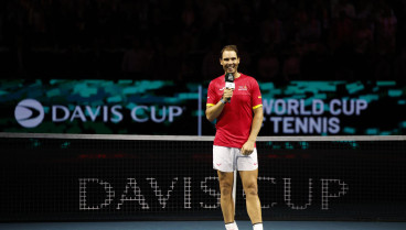 Rafa Nadal, en su despedida del tenis profesional