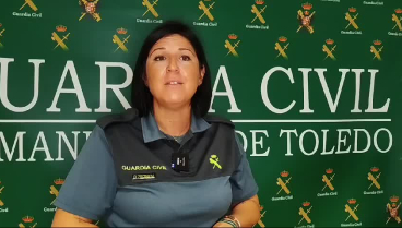 La portavoz de la Guardia Civil en la Comandancia de Toledo explica cómo ha sucedido el robo