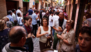 Fiesta en Logroño, La Rioja