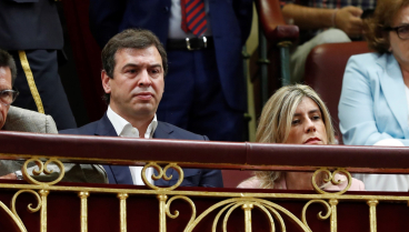 David Sánchez y Begoña Gómez, hermano y mujer de Pedro Sánchez