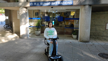 Saray Taboada empieza este curso en la Facultad de Medicina