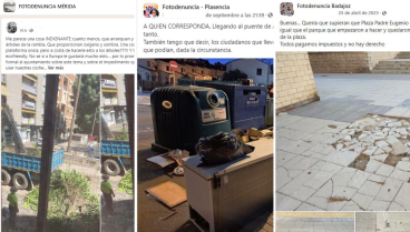 Los Fotodenucias de todos los municipios canalizan los enfados ciudadanos