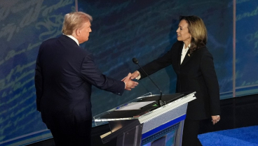 Donald Trump y Kamala Harris