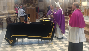 Funeral de Andrés Luis Cañadas Machado