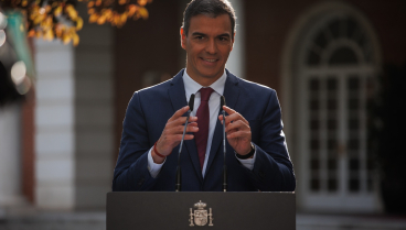 El presidente del Gobierno, Pedro Sánchez