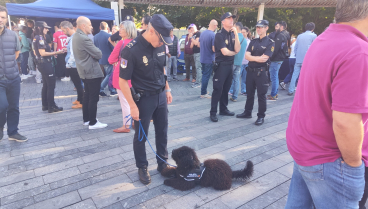 Jornada de puesrtas abiertas de la policia nacional en Bilbao