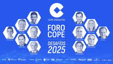 Cartel del Foro COPE Desafíos 2025 desde Granada