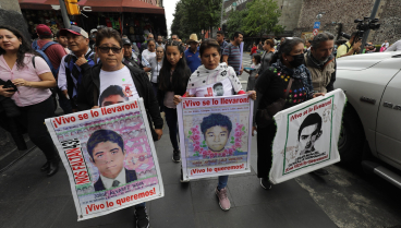 Familiares de las víctimas