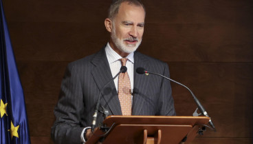 El rey Felipe VI en Trujillo (Cáceres) en el encuentro de Academias Hispanoamericanas de la Historia