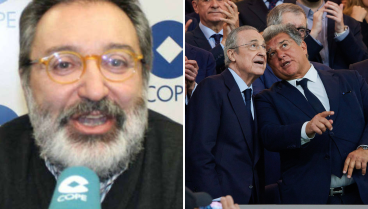 Emilio Pérez de Rozas 'desenmascara' a Florentino Pérez y a Joan Laporta