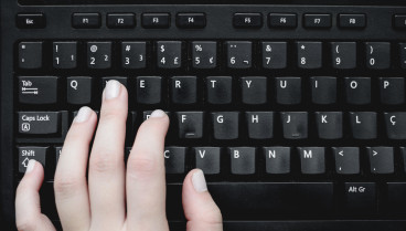 Teclado QWERTY de un ordenador