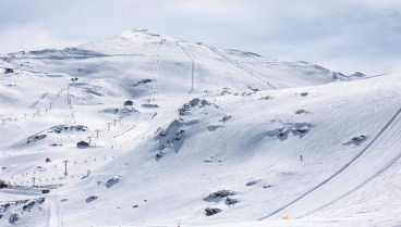 Pistas de esquí en Sierra Nevada este miércoles