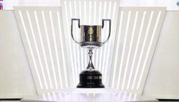 El trofeo de la Copa del Rey de fútbol, que empieza a disputarse esta semana