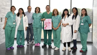 Profesionales del servicio de Ginecología y Obstetricia del Hospital Universitario de Guadalajara