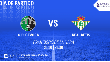 El Gévora - Betis, ¡vívelo en casa!