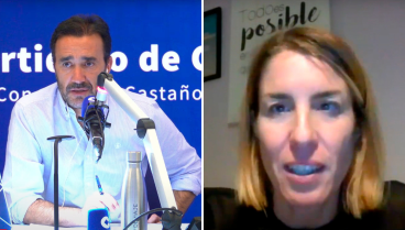 Juanma Castaño y Elena Congost