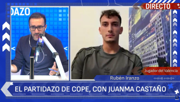 Juanma Castaño entrevistó este jueves a Rubén Iranzo.