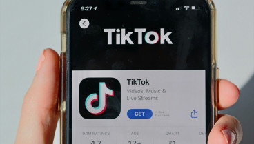 Interfaz de TikTok en un dispositivo móvil