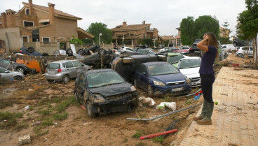 Zona afectada por la DANA