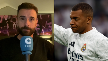 Rubén Martín y Kylian Mbappé