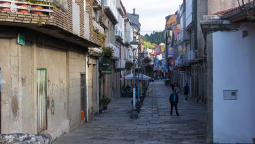 Caldas do Reis, Galicia, imagen de archivo