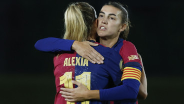 Alexia celebra su gol ante el Real Madrid