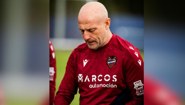 Julián Calero, entrenador del Levante.